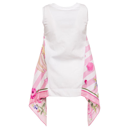 Canotta jersey foulard