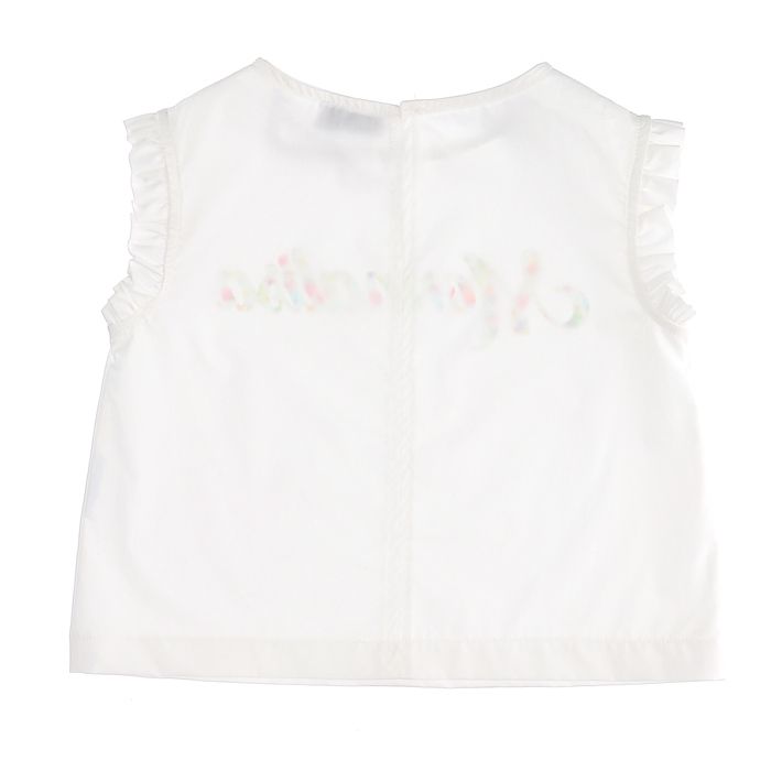 T-shirt with floral logo