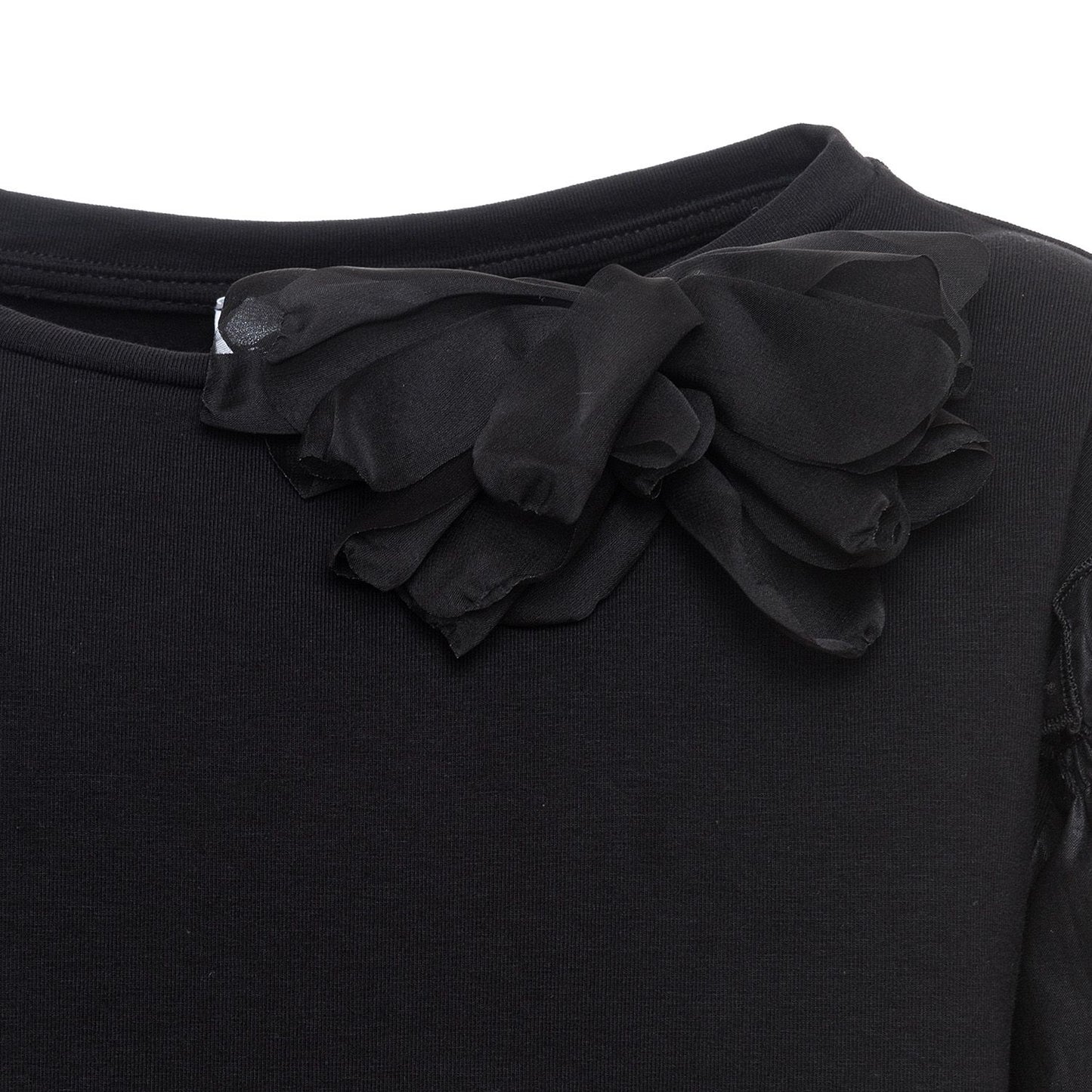 T-shirt  con maniche in cotone