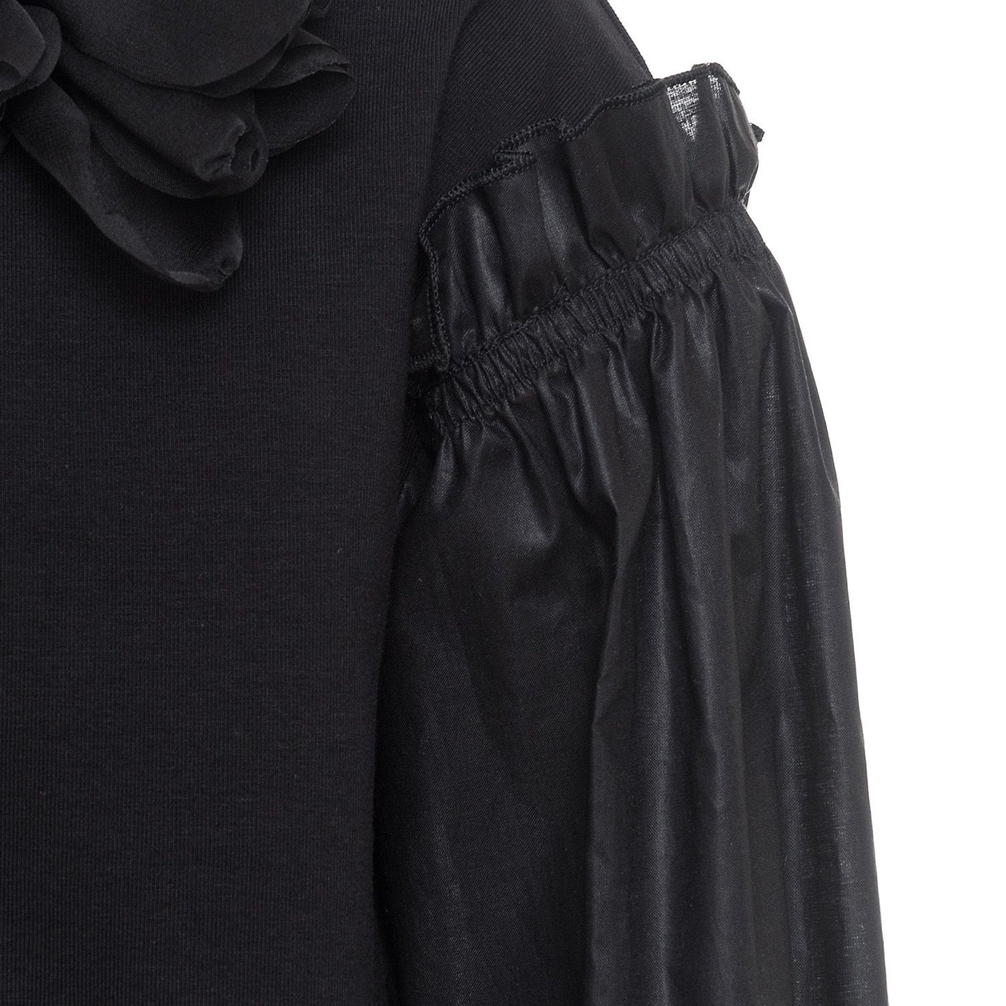 T-shirt  con maniche in cotone