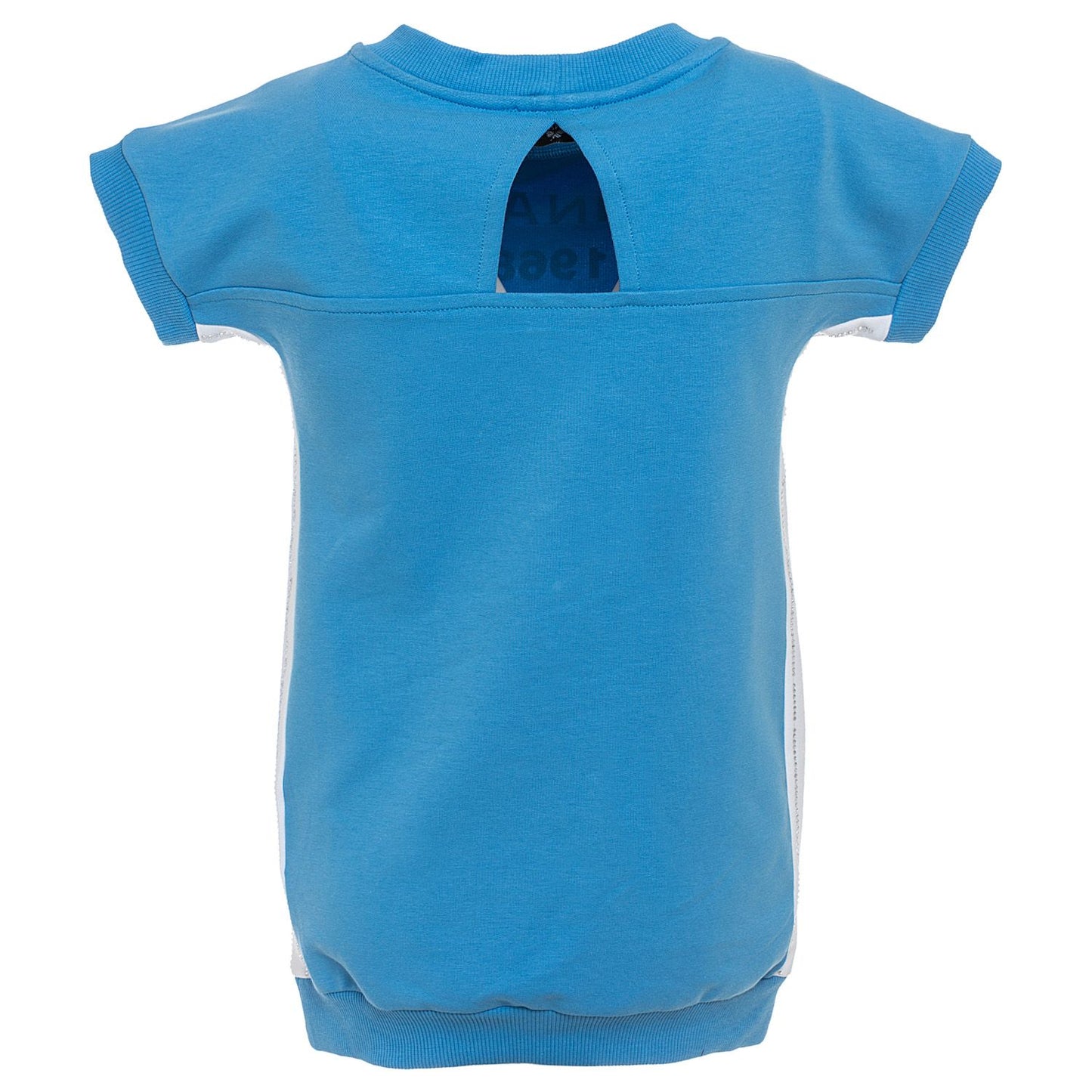 Lurex sweatshirt dress