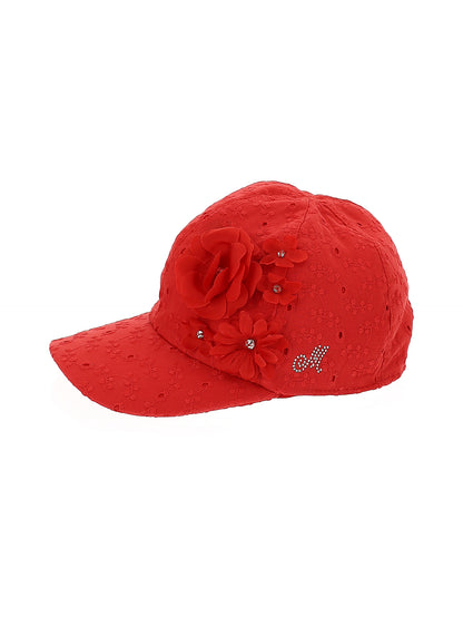 Lace visor cap
