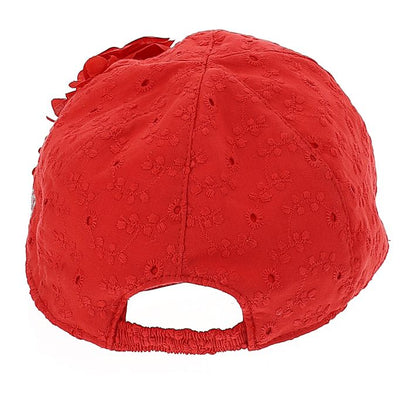 Lace visor cap