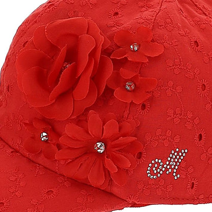 Lace visor cap
