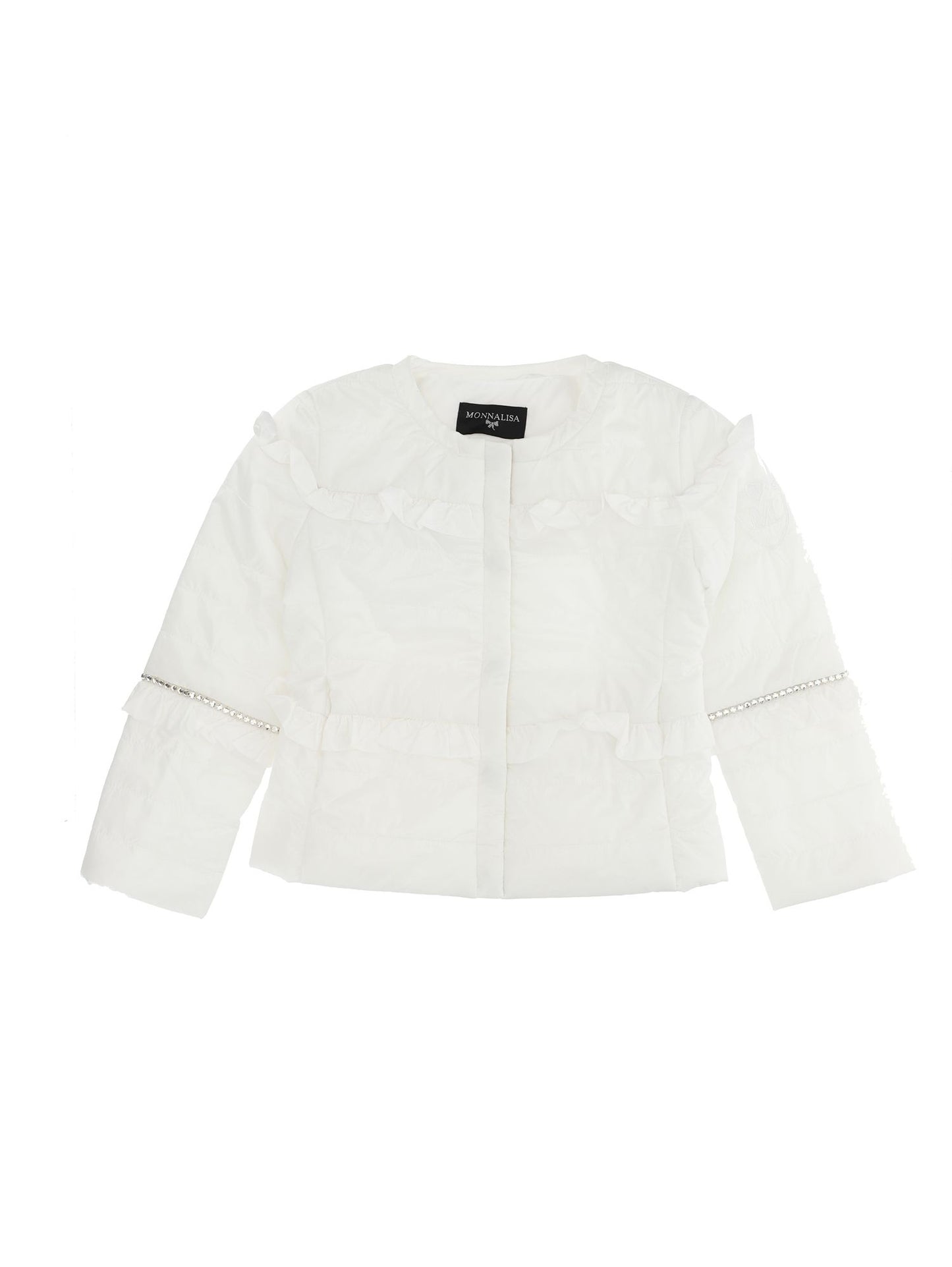 Ultrasoft jacket with rhinestones