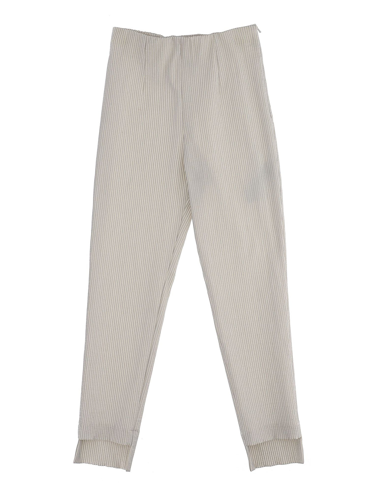 Striped stretch trousers