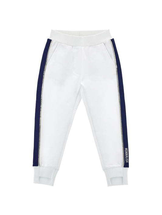 Two-tone sweatpants