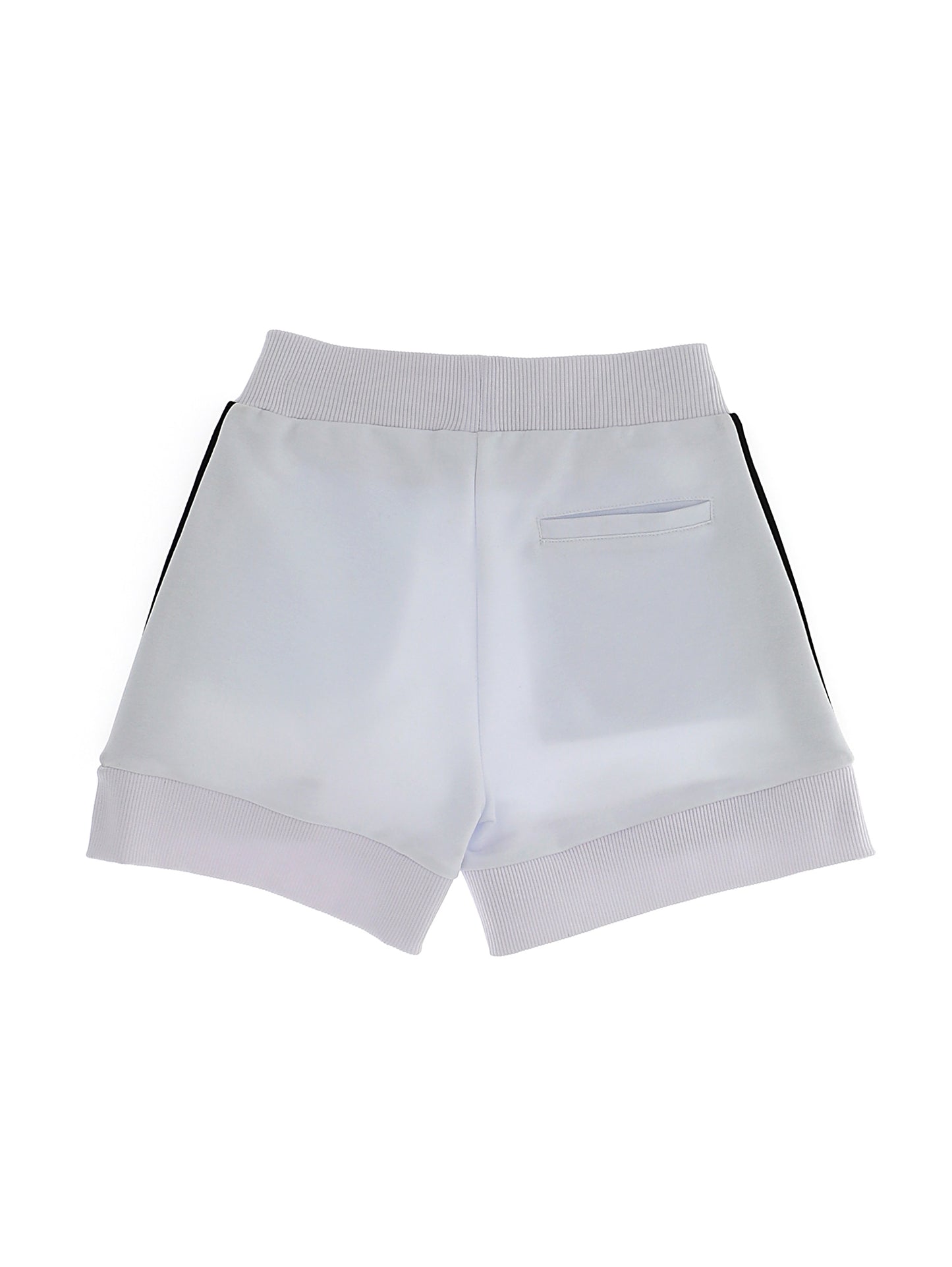 Two-tone sweatshirt shorts