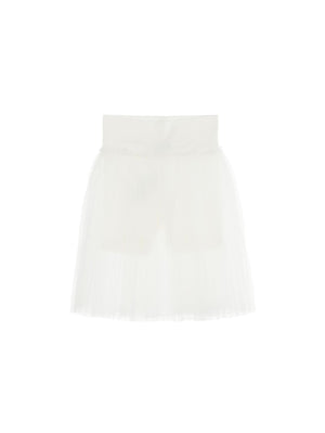 Long tulle skirt