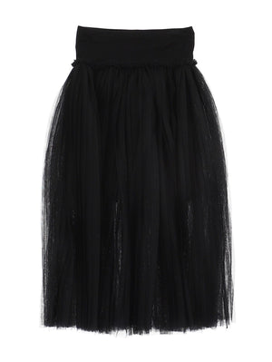 Long tulle skirt