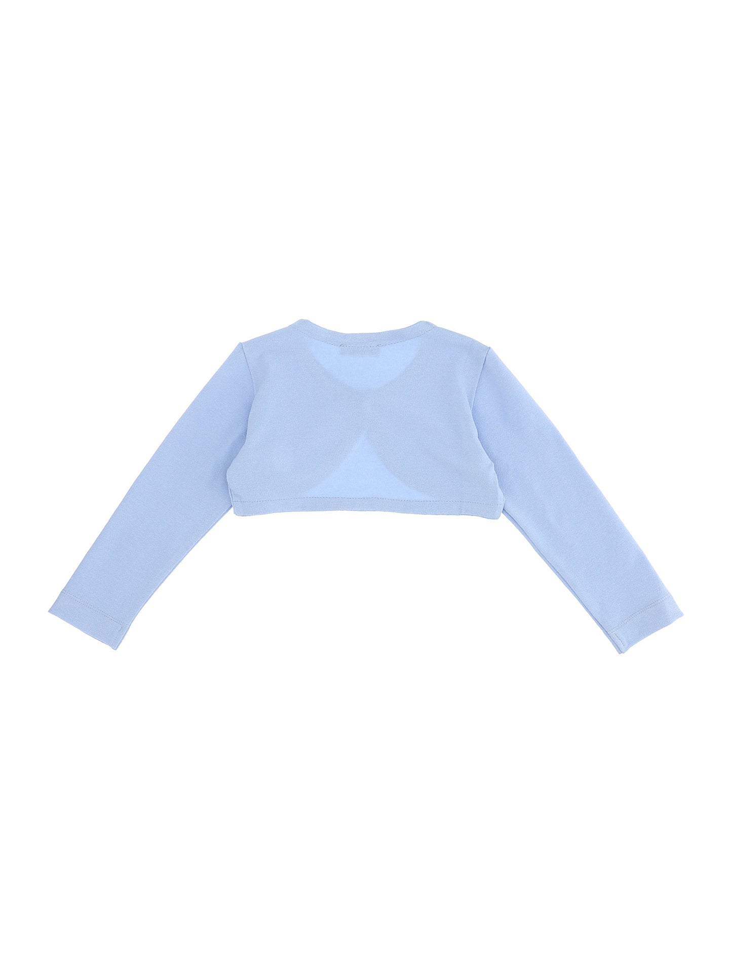 Plain knit cardigan