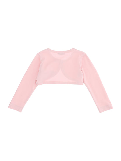 Plain knit cardigan