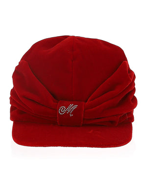 Velvet baseball hat