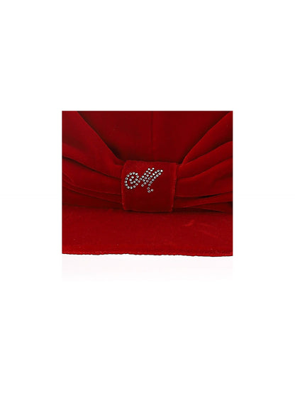Velvet baseball hat