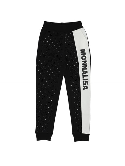 Rhinestone sweatpants