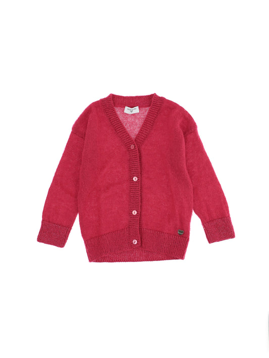 Glitter mohair cardigan