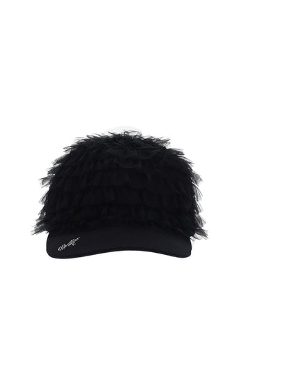 Baseball hat with bow