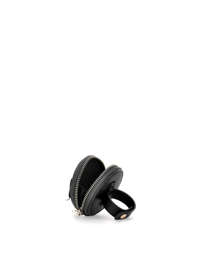 Bracelet purse in regenerated leather