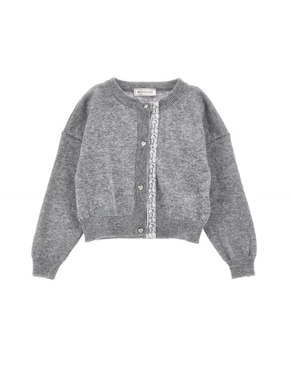 Supersoft cardigan with bow