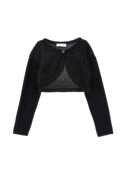 Lurex merino wool wrap