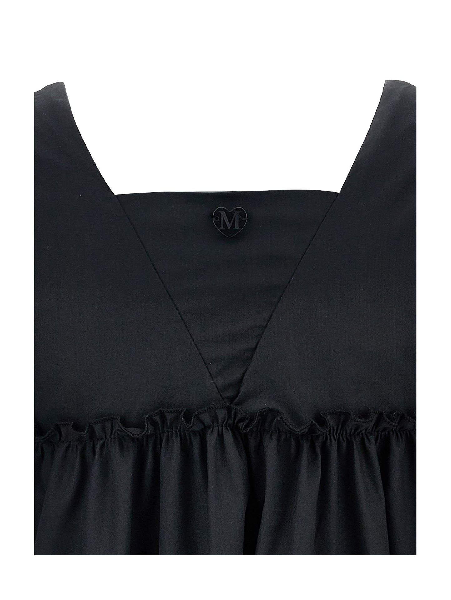 Robe évasée en popeline