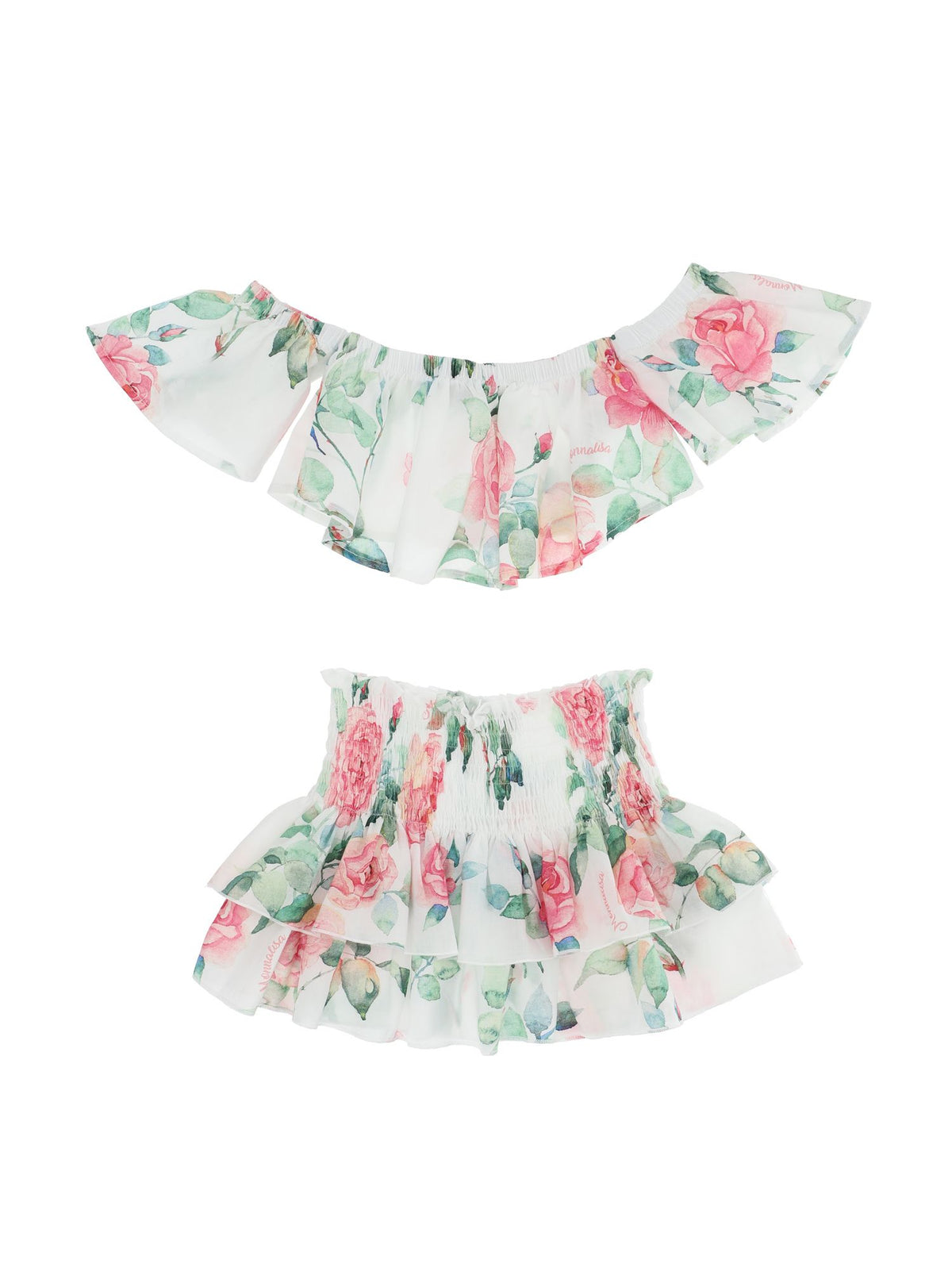 Muslin rose beach set