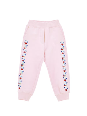 Jogger sweatshirt cherry