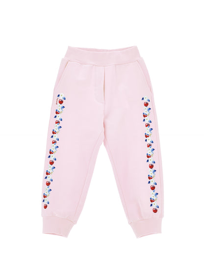 Jogger sweatshirt cherry