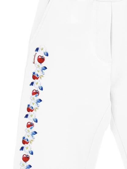 Jogger sweatshirt cherry