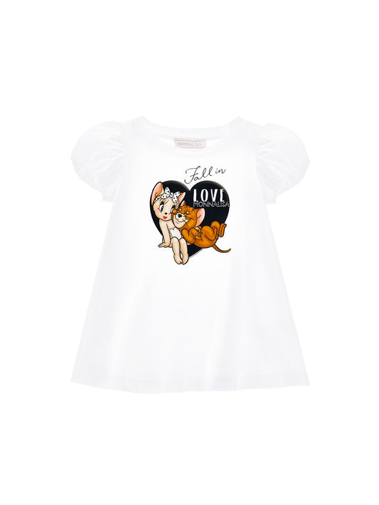 Jerry flared maxi t-shirt