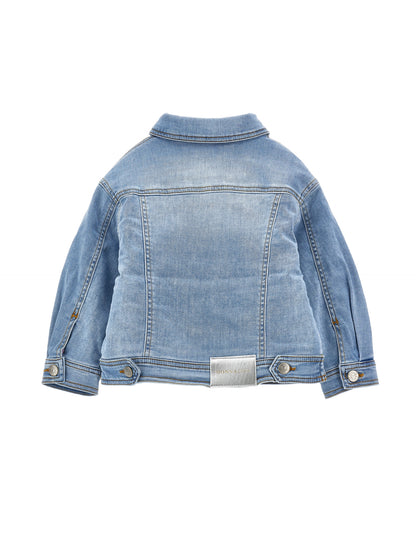 Embroidered denim jacket