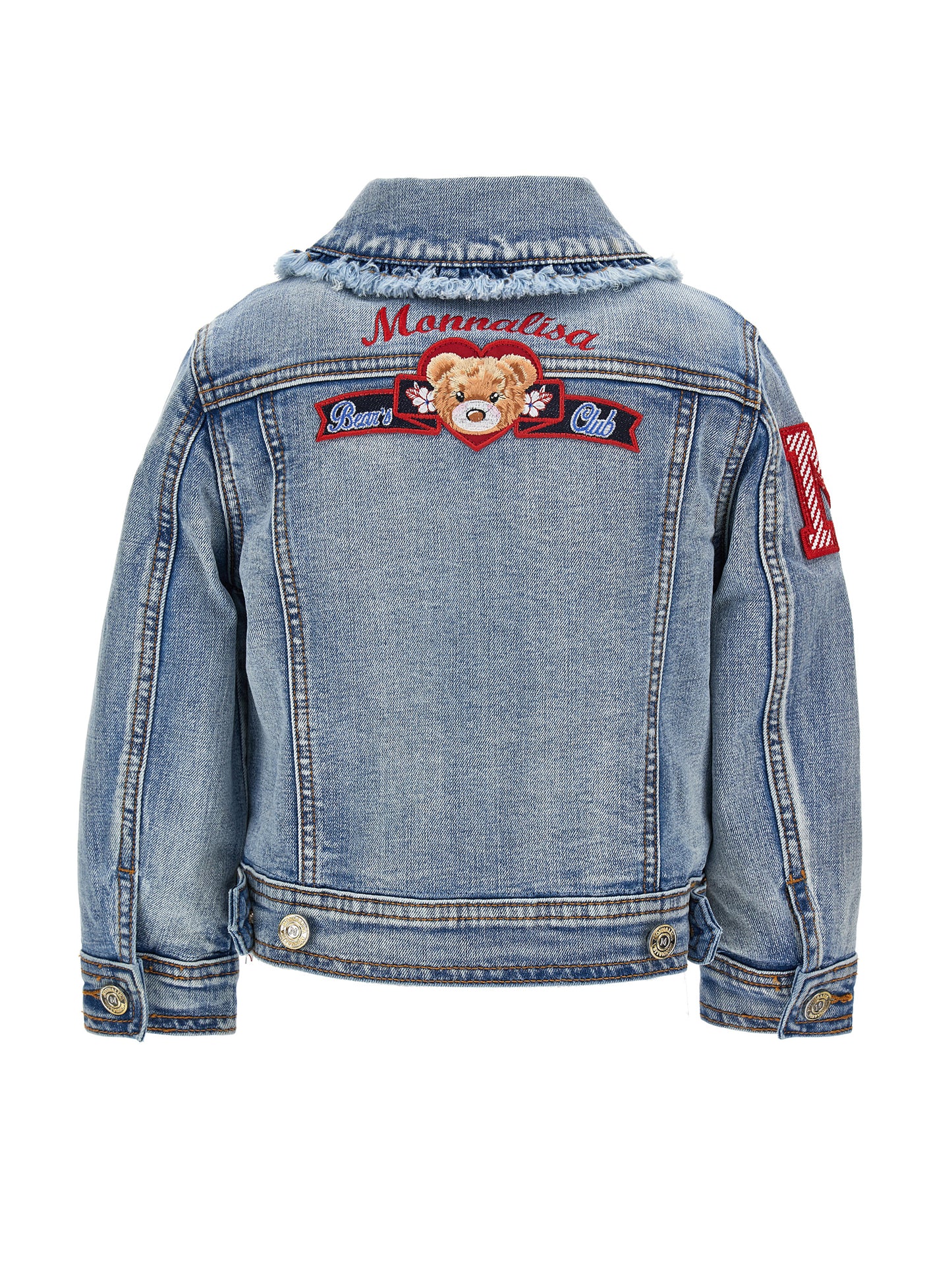 Giubbino jeans con colletto