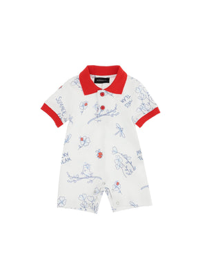 Lucky Team Cotton Romper