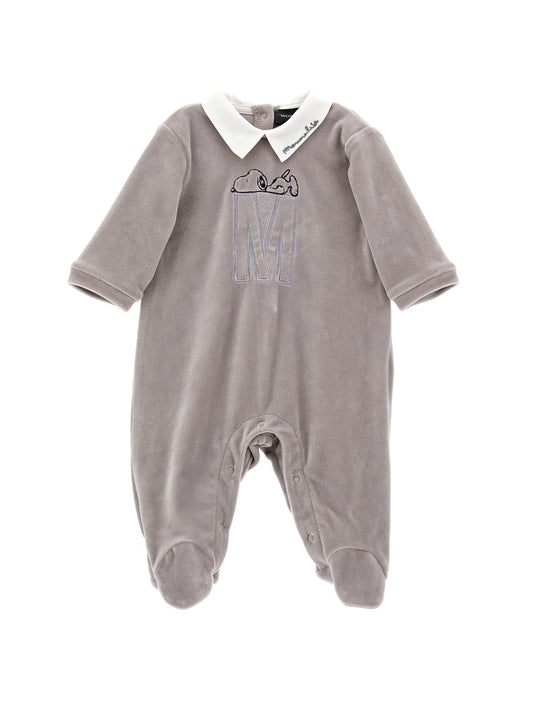 Snoopy chenille onesie