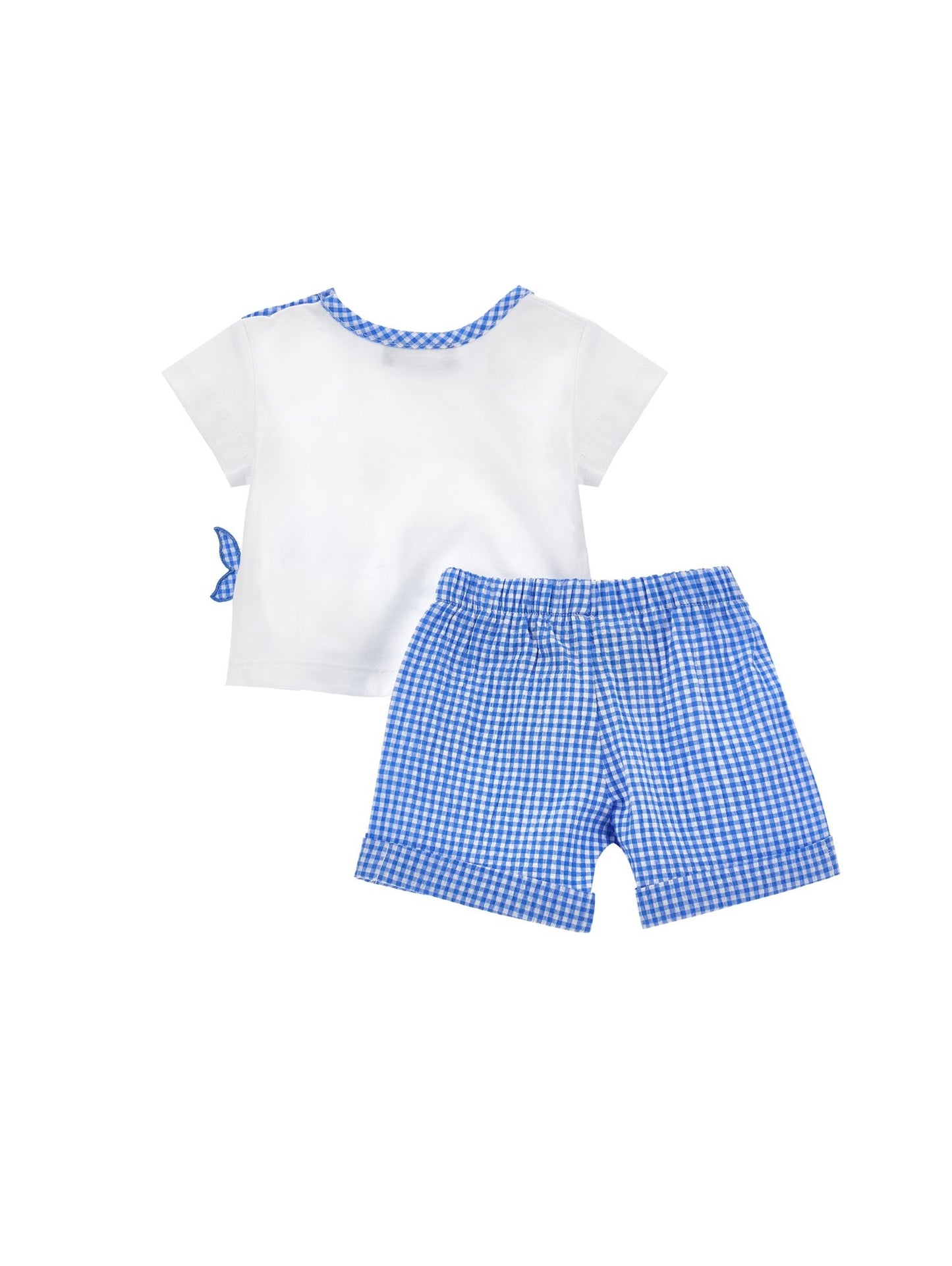 Cotton jersey two-piece outfit