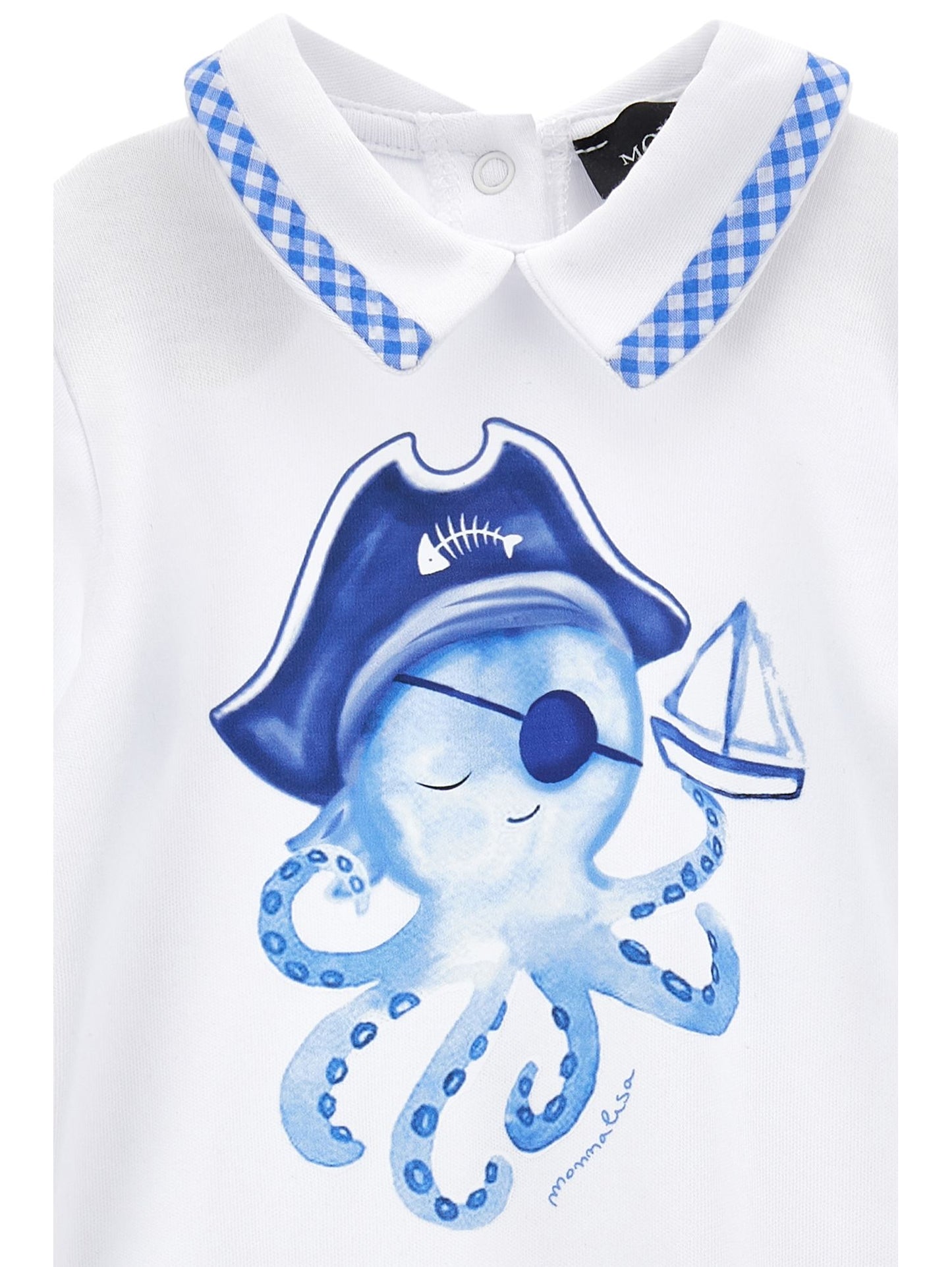 Dreiteiliger Oktopus-Anzug aus Baumwolle
