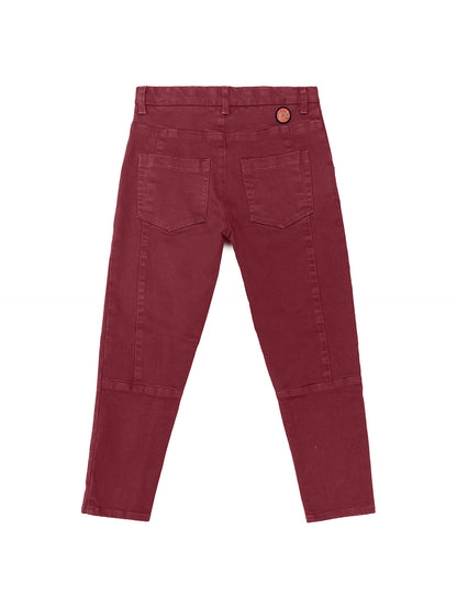 Gabardine trousers