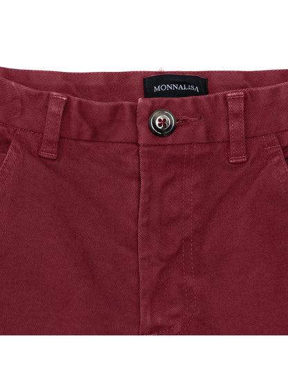 Gabardine trousers