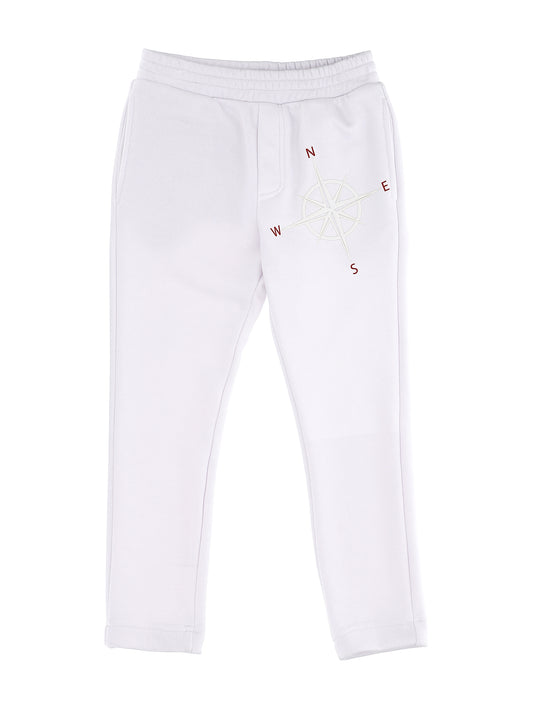 Sweatpants with cardinal points