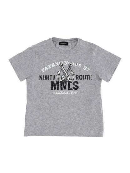 T-shirt stampa àncora