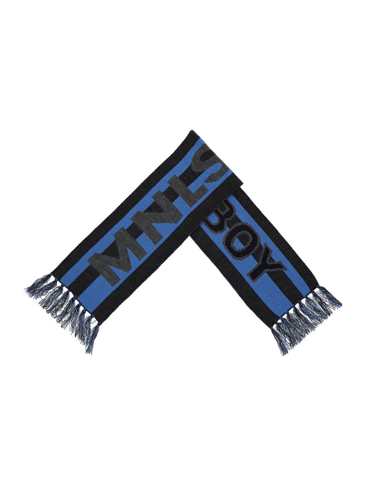 Paris boy knitted scarf