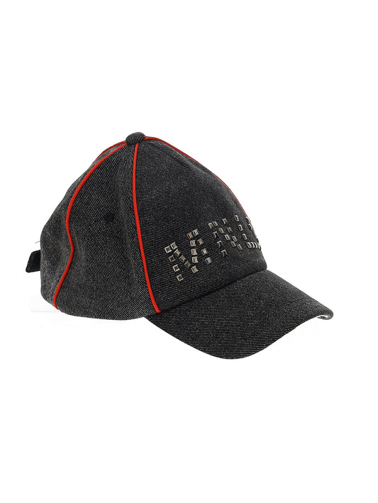 Denim sweatshirt baseball hat
