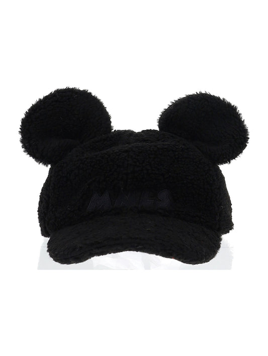 Fur-effect hat with ears