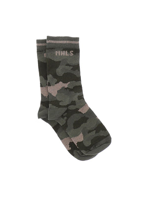 Camouflage cotton socks