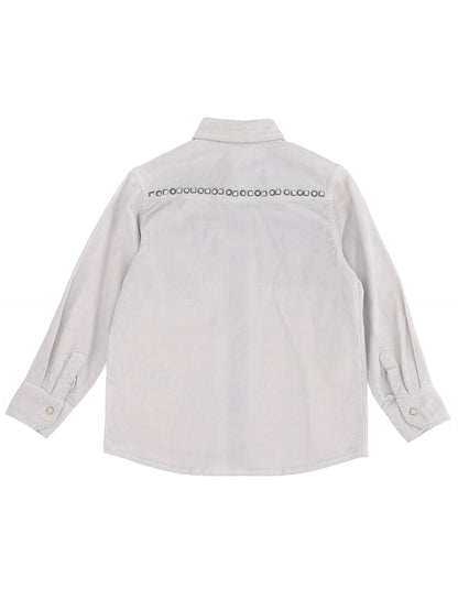 Camicia velluto borchie