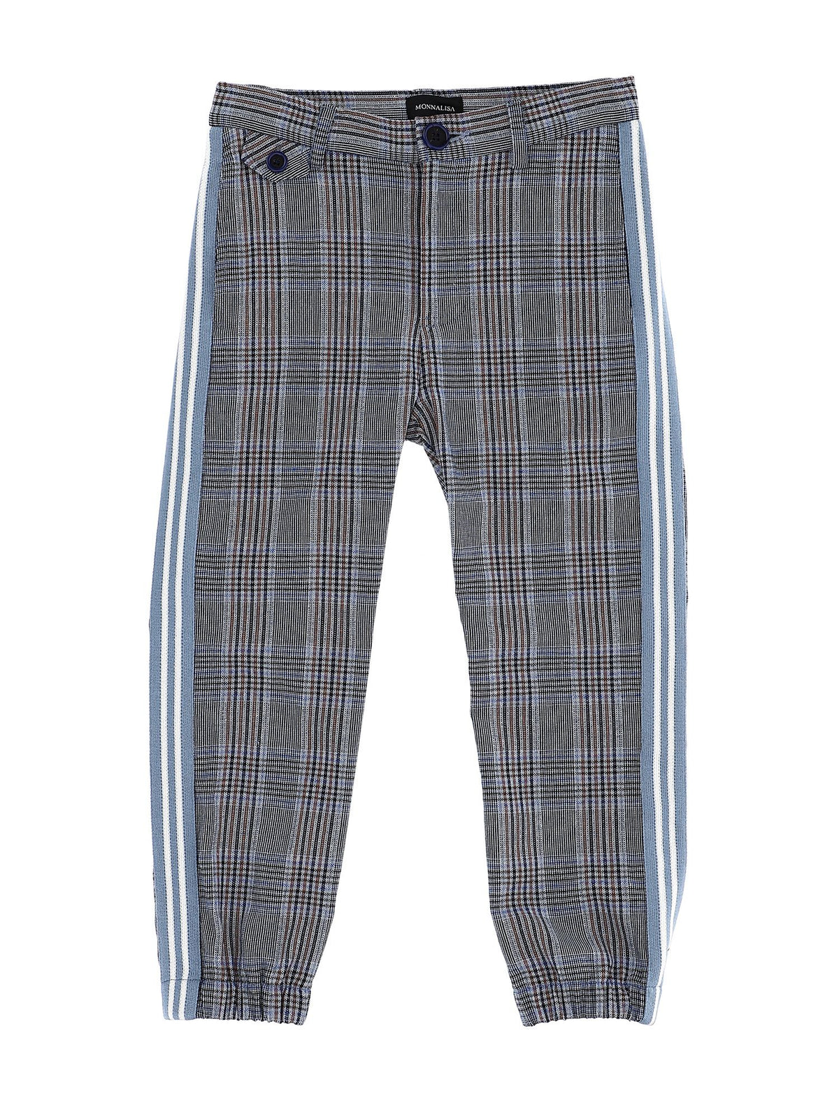 Prince of Wales striped trousers