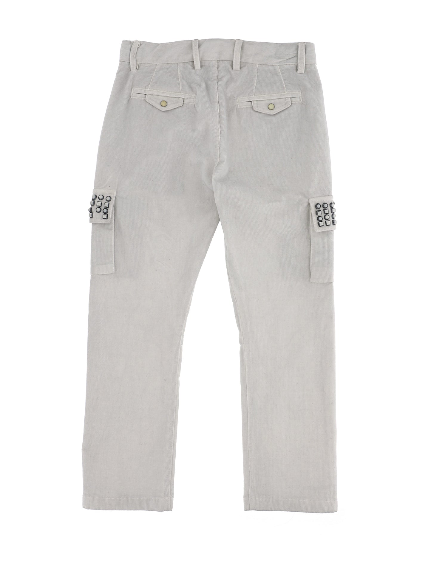 Corduroy trousers with pockets