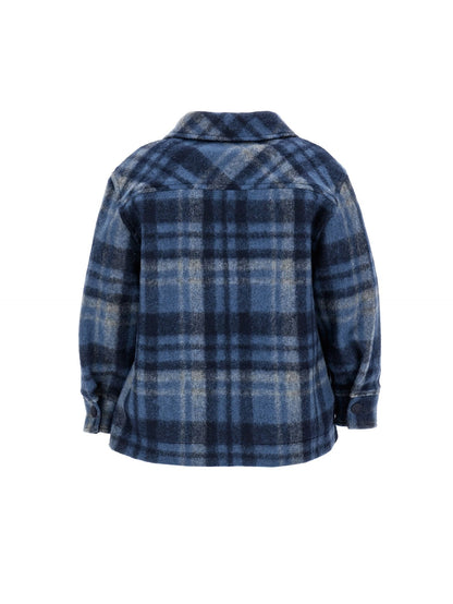 Checked cloth shirt