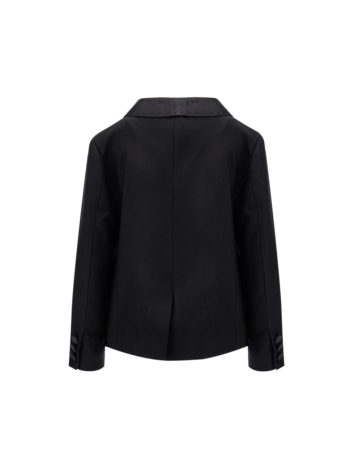 Classic jacket with satin details