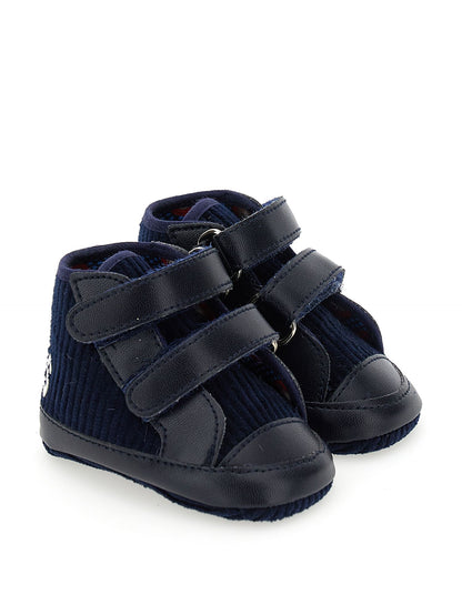 Scarpine neonato velluto
